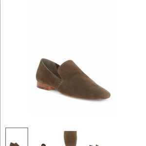 1.State slip on suede loafers olive size 8.5